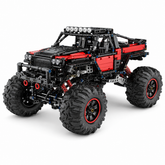 Monster-Wheel RC Climber Building Block Set - front 45