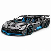 1:8 App-Control Electric Hypercar Building Block Set - front-left 45-degree main product image