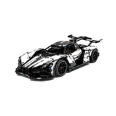 RC Venom-Style Hypercar Building Block Set - Main front 45 white background