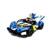 RC Solar EVO Hypercar Building Block Set - Main front 45 white background