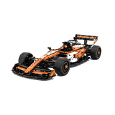RC Open-Wheel Formula Car Building Block Set - Main front 45 white background