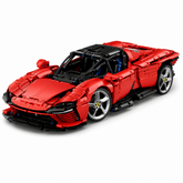 Ferrari SP3 RC Building Block Supercar Set - Main white background