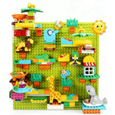 Big Blocks Wall Mount Building Set Toy – Kids Playroom Decor