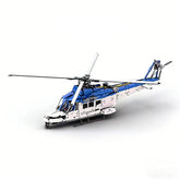 Blue Falcon Helicopter Building Blocks - 2671 PCS