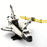 Cream White Spaceshuttle Building Blocks - 1975 PCS