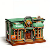 European Street View Building Toy – Multiple Shops with LED Lights