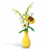 Mini brick flower bouquet building kit desk decor display - image 1