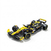 RC Formula Racing Car Building Block Set - Main 45 White
