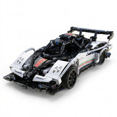 RC Programmable Wind Supercar Building Block Set - Main 45 White