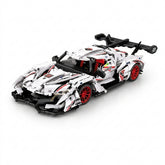 RC Solar Hypercar Building Block Set - White Main 45 White