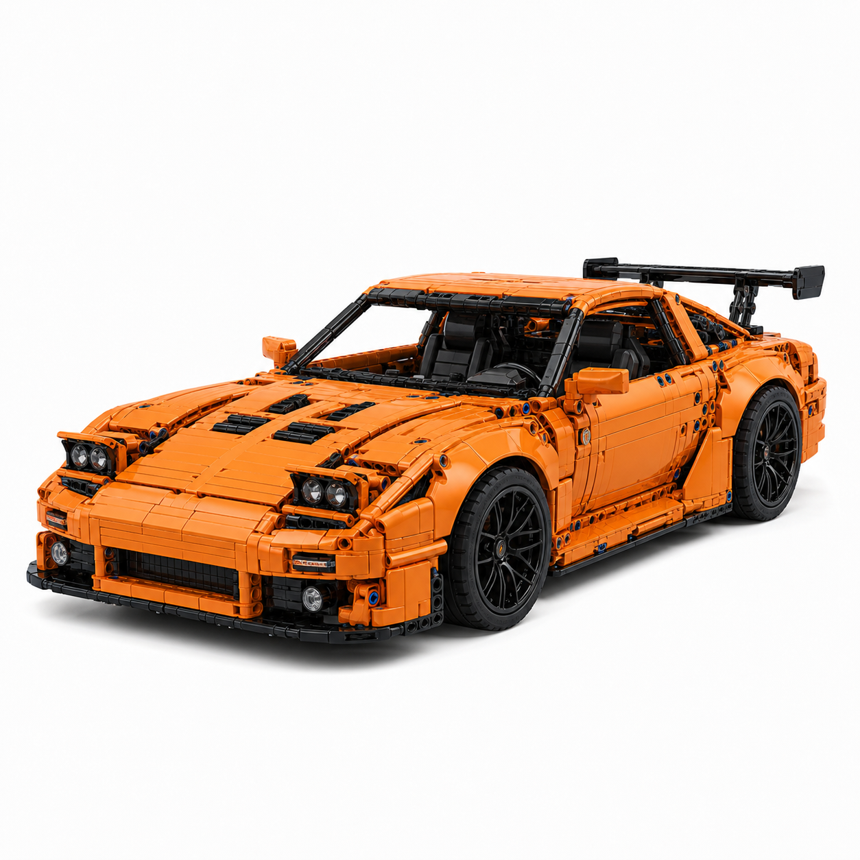 1:8 Rotary Sports Car RC Building Block Set - front-left 45-degree main product image