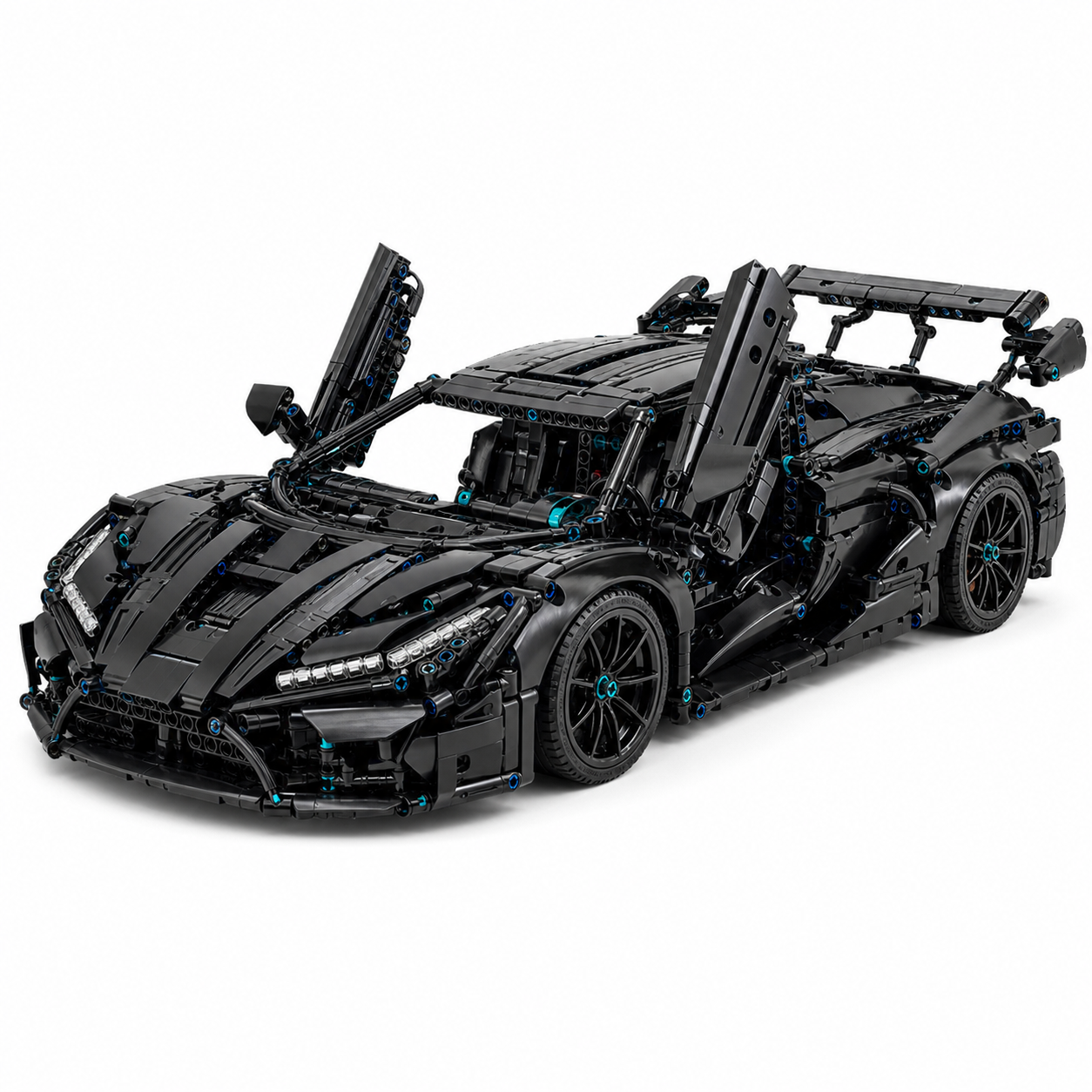 1:8 RC Hybrid Hypercar Building Block Set - front-left 45-degree main product image