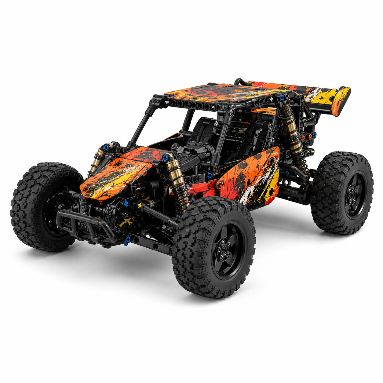 RC Hurricane Off-Road Buggy Building Block Set - front-left 45-degree main product image
