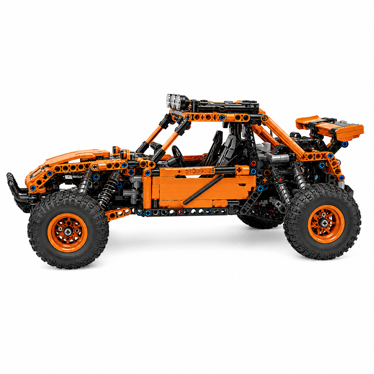 All-Terrain RC Off-Road Building Block Vehicle - side profile