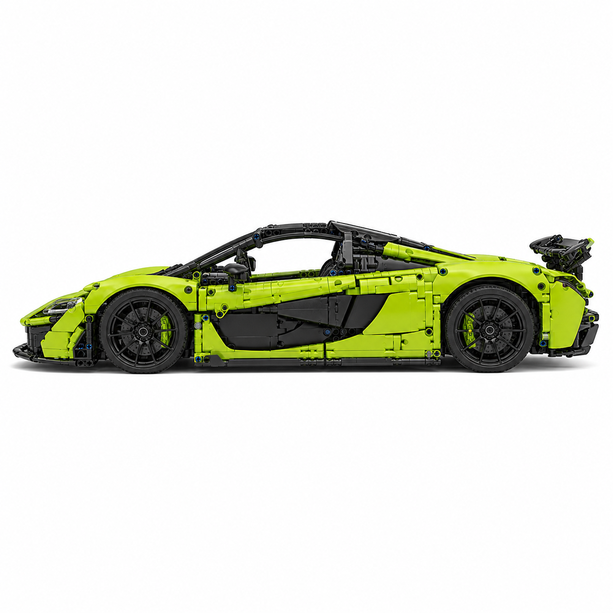 1:8 Dynamic P1-Style RC Hypercar Building Block Set - side-profile product image