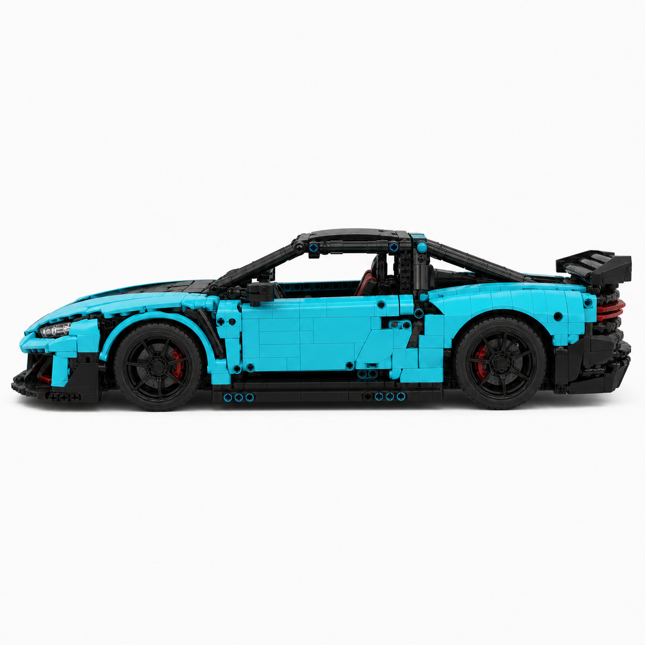 Remote & Bluetooth RC Racing Car Building Block Set - side-profile product image