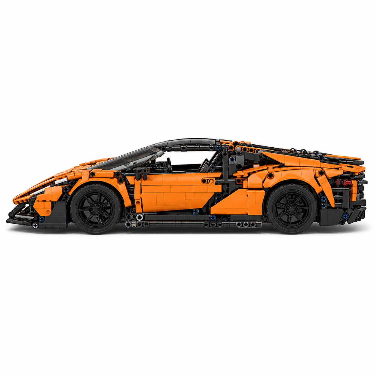Flagship RC Solar Hypercar Building Block Set - side-profile product image