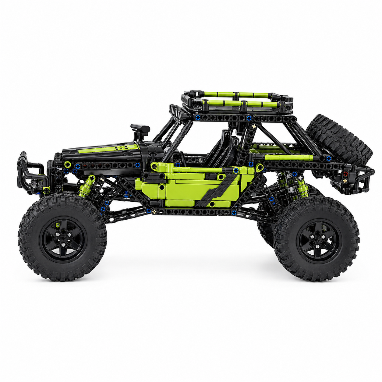 RC Off-Road Climber Building Block Set - side profile