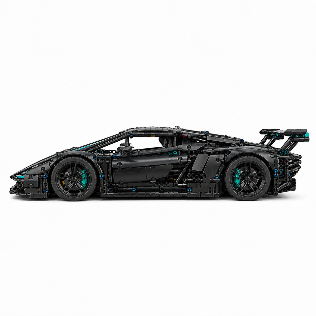 1:8 RC Hybrid Hypercar Building Block Set - side-profile product image