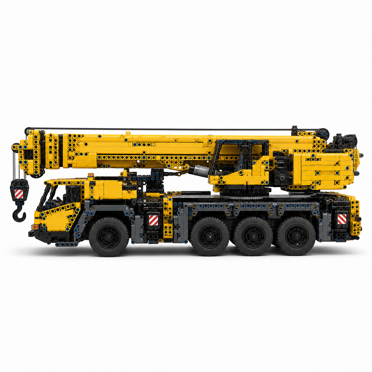 3218-Piece RC Engineering Crane Truck Building Block Set - side-profile product image