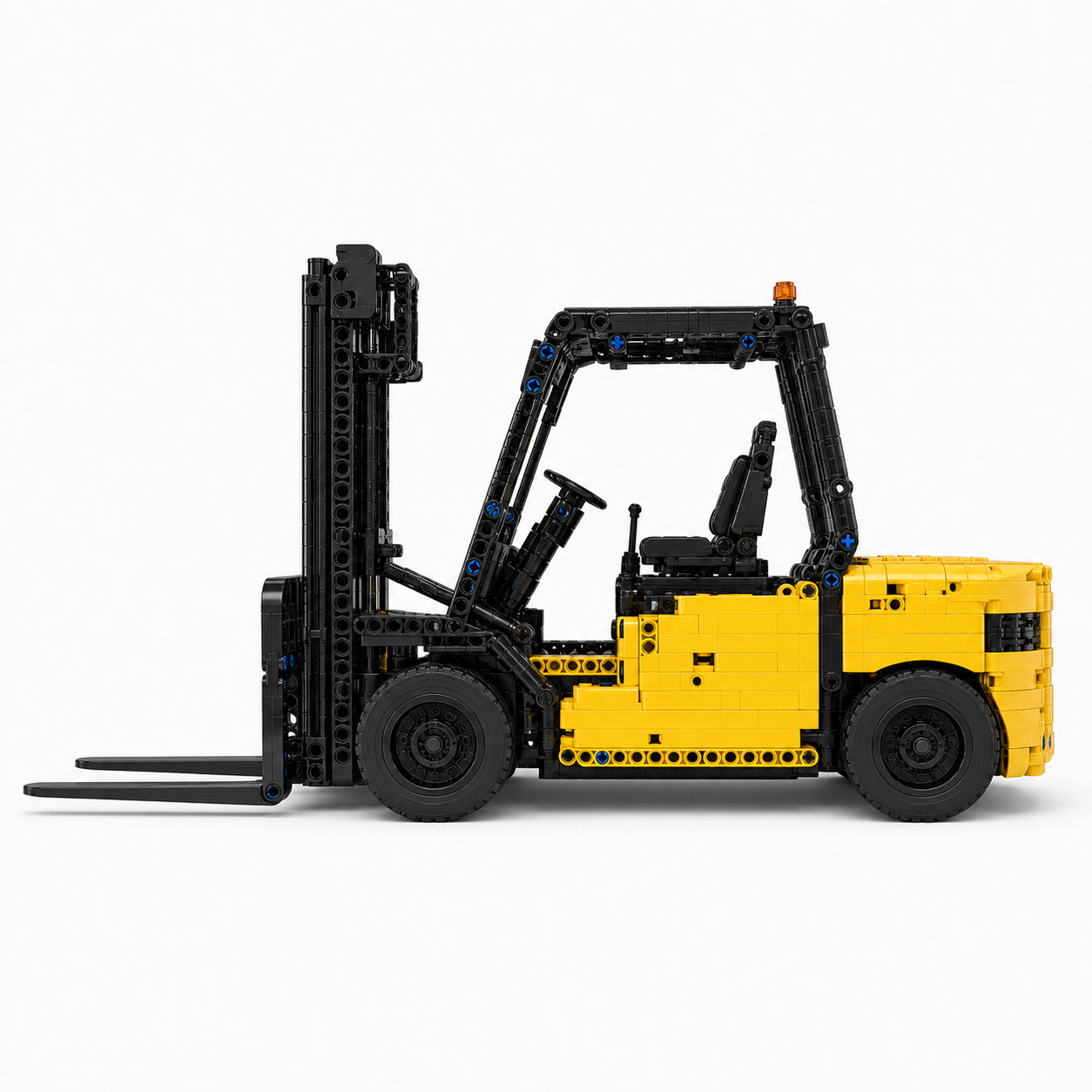 1719-Piece RC Forklift Building Block Set - side-profile product image