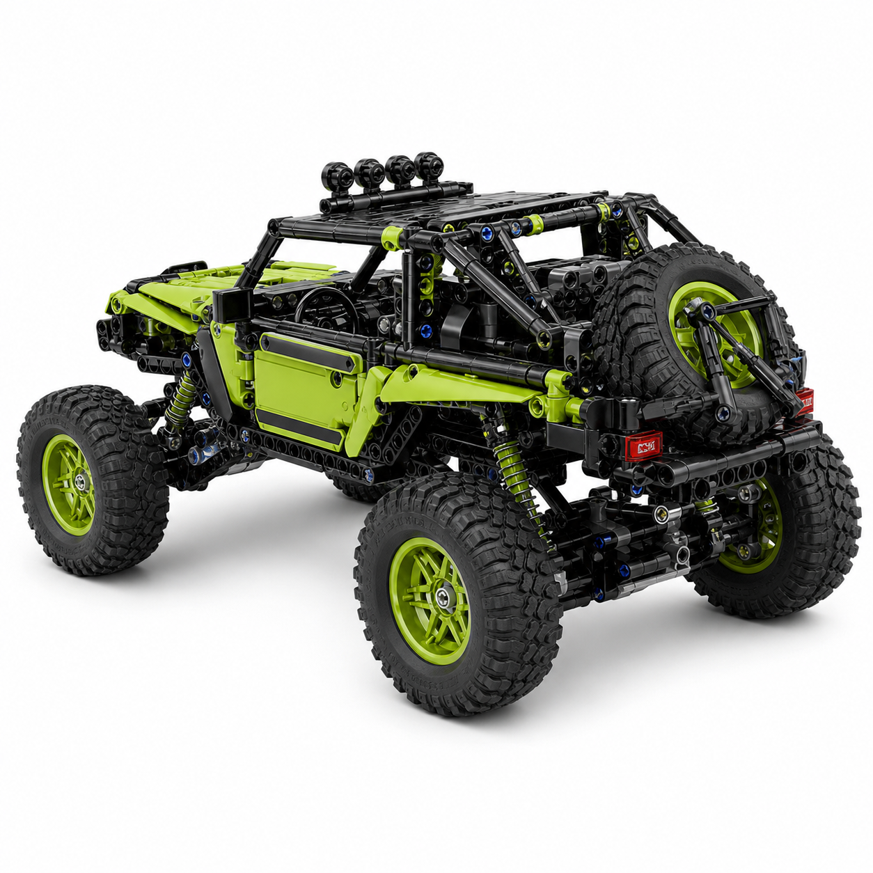 RC Off-Road Climber Building Block Set - rear 45