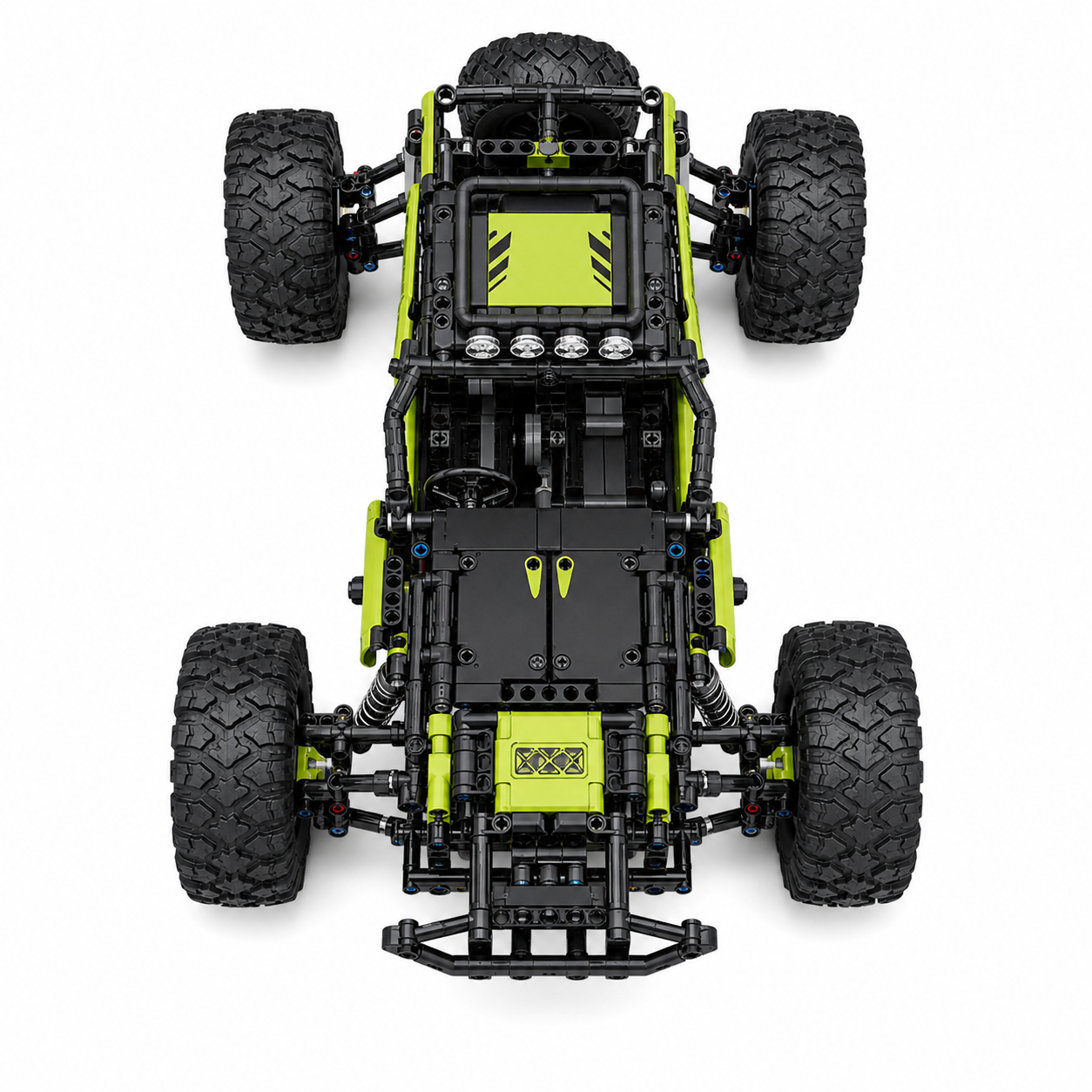 RC Off-Road Climber Building Block Set - top view