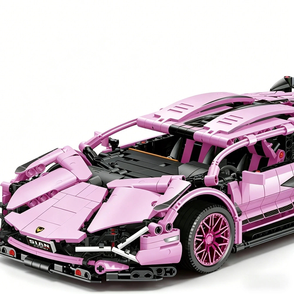 1:14 Scale Lamborghini RC Sports Car Building Block Set