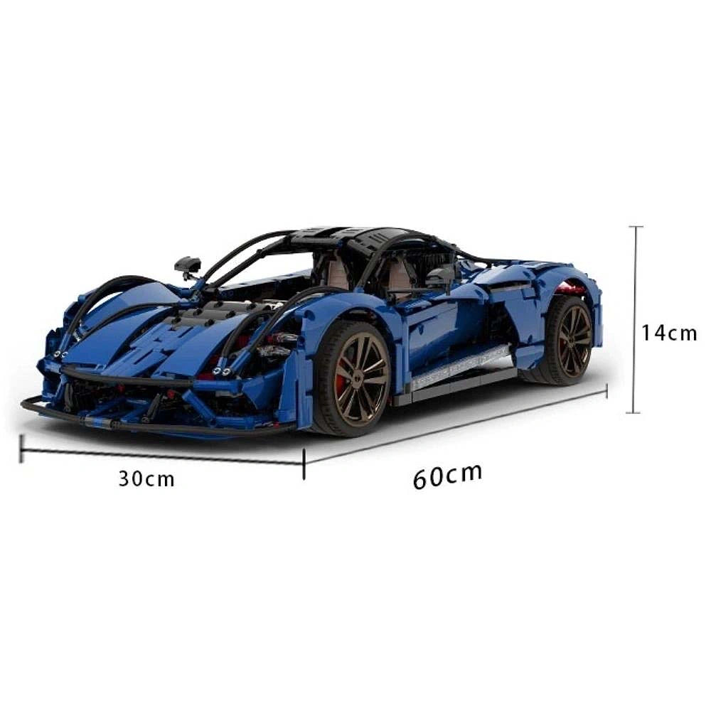 1:8 Hennessey F5 Static Sports Car Building Blocks - 2718 PCS