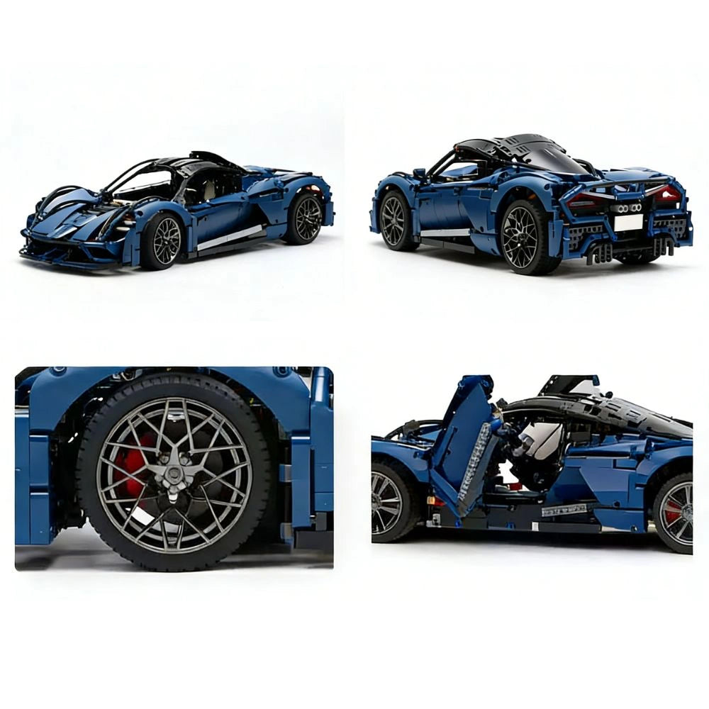 1:8 Hennessey F5 Static Sports Car Building Blocks - 2723 PCS