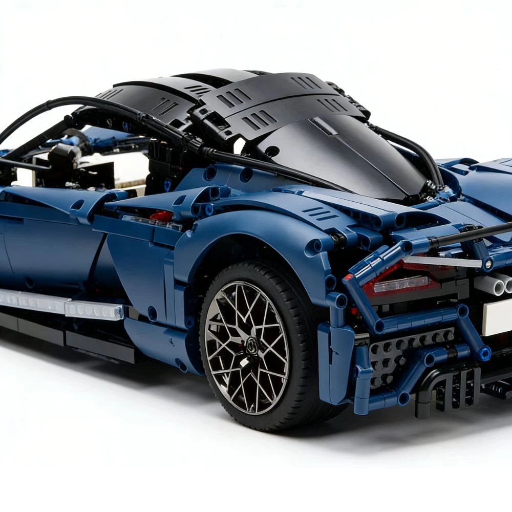 1:8 Hennessey F5 Static Sports Car Building Blocks - 2723 PCS