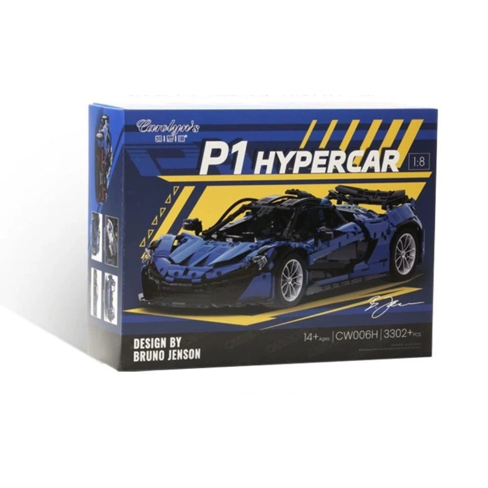 1:8 P1 Hypercar Building Blocks - 3302 PCS