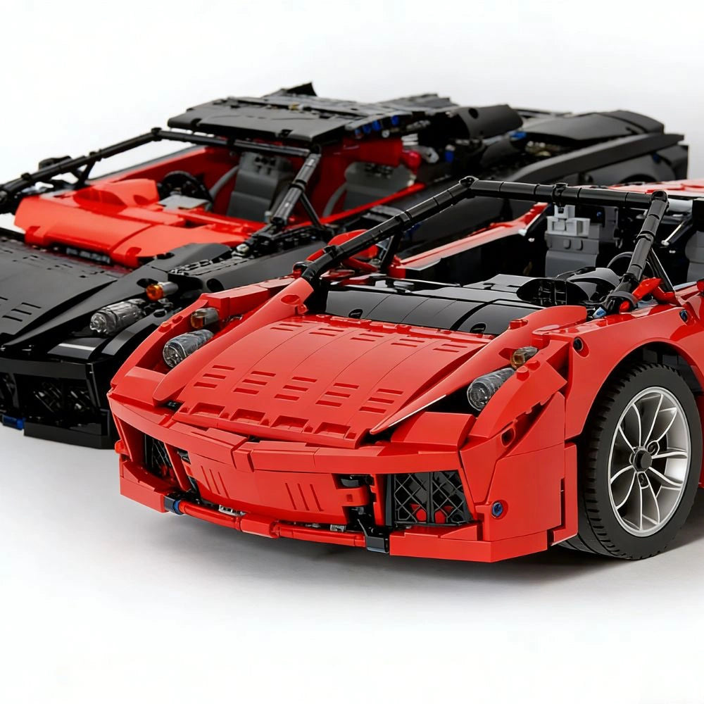 1:8 PF Tribute Sports Car Building Blocks - 2728 PCS