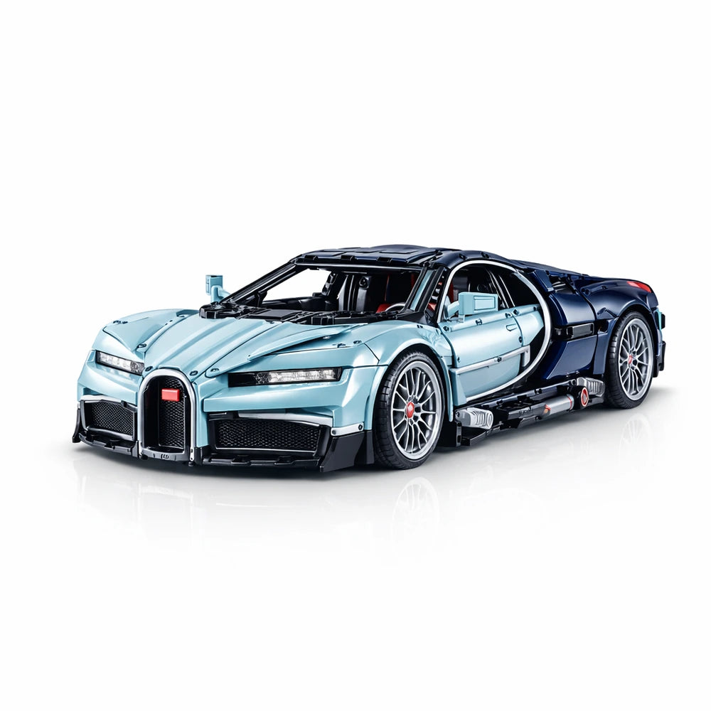 1:8 scale futuristic hypercar building block display model - image 1