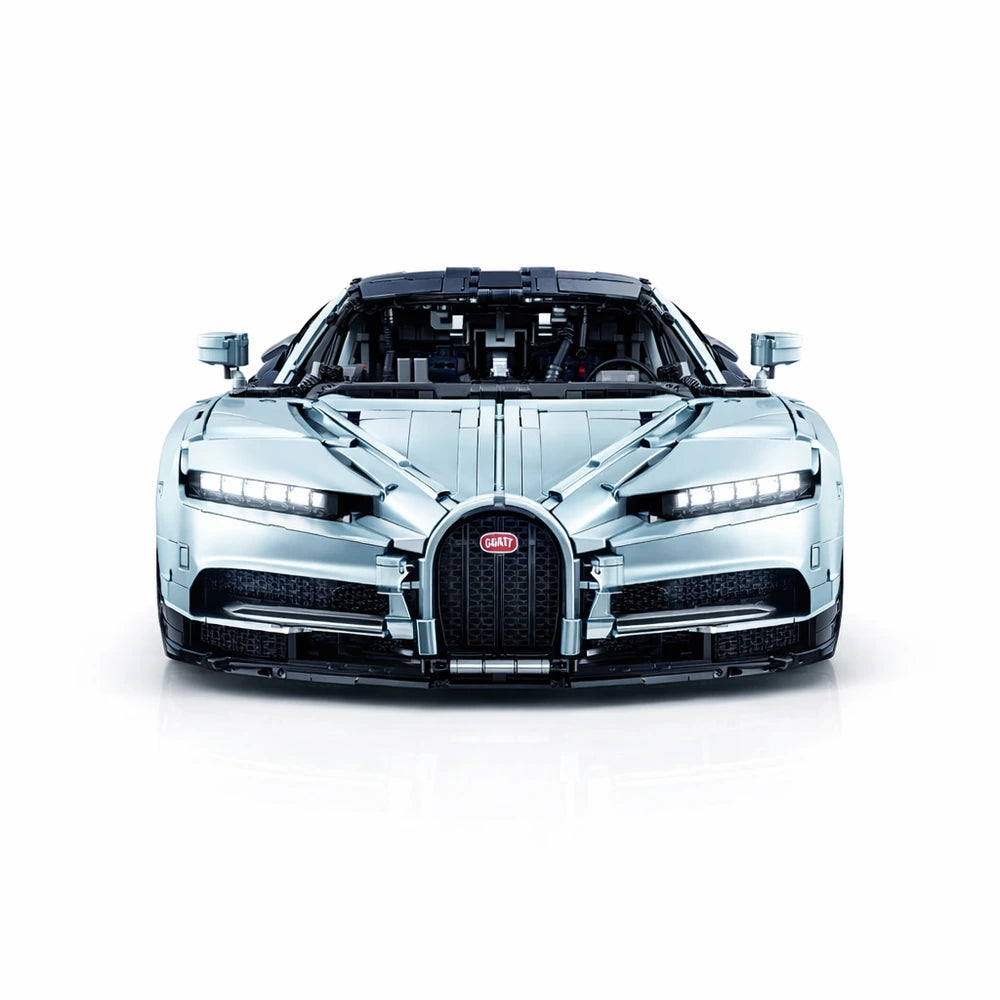 1:8 scale futuristic hypercar building block display model - image 5