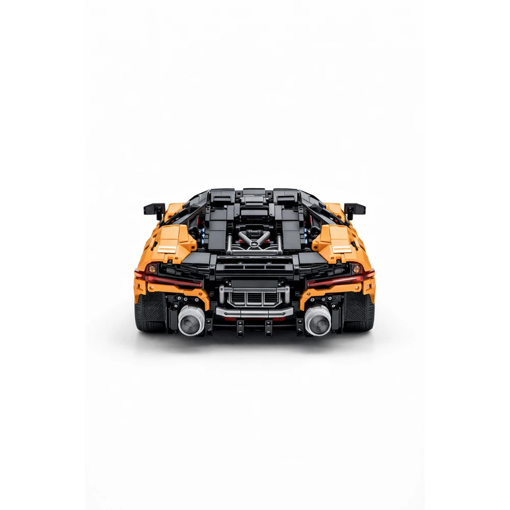 1:8 scale flagship supercar building block display model - image 6