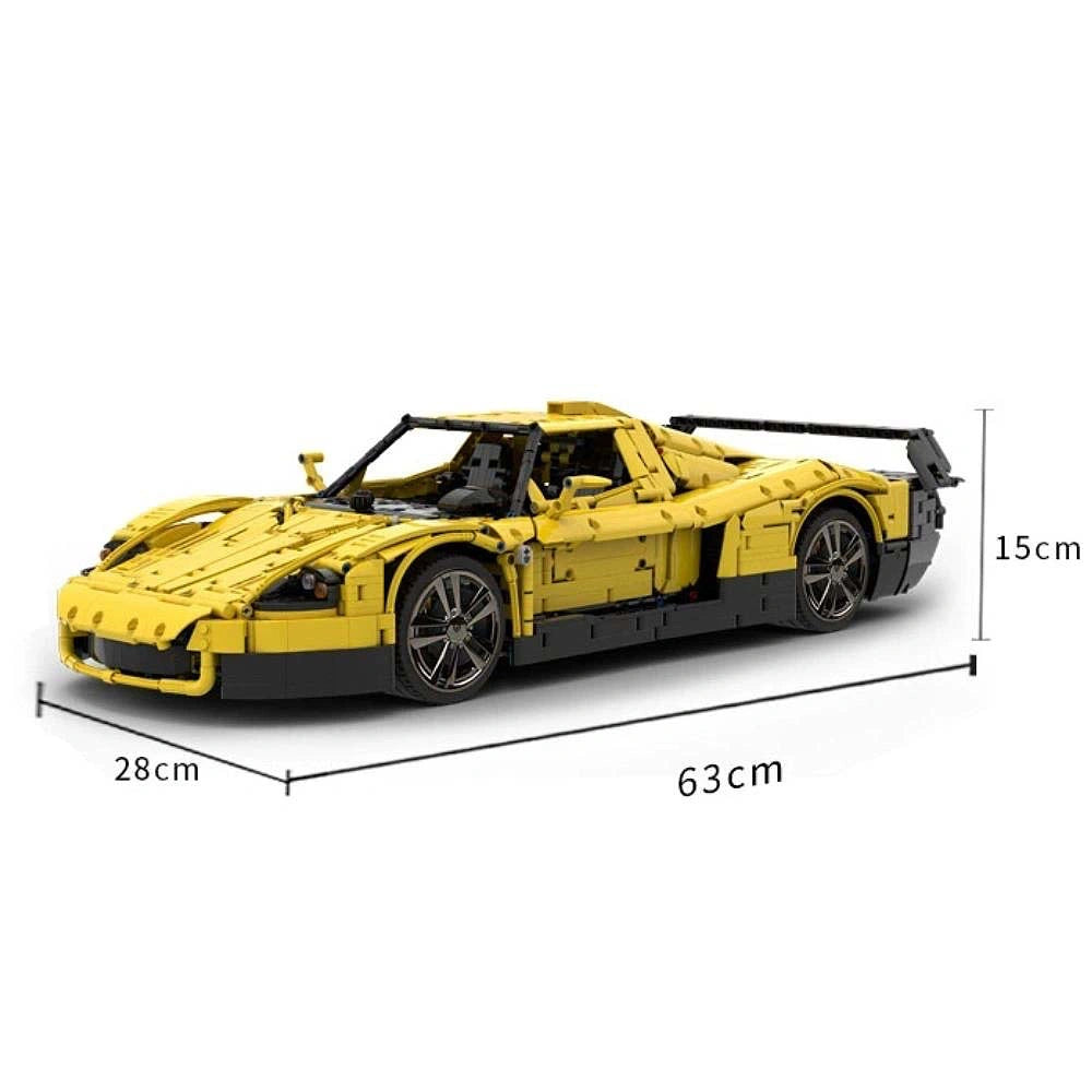 1:8 Supersportwagen MC12 Sports Car Building Blocks - 3970 PCS