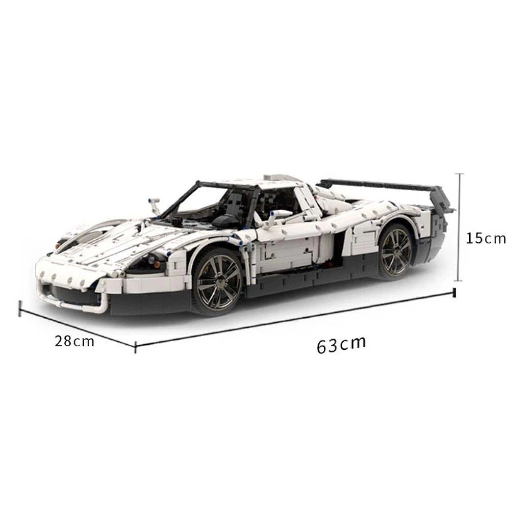 1:8 Supersportwagen MC12 Sports Car Building Blocks - 3970 PCS