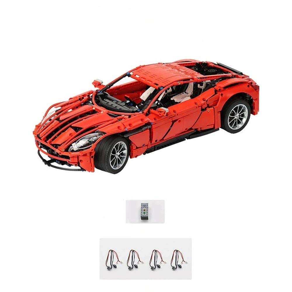 1:8 UK Grand Tourer DB11 Static Sports Car Building Blocks - 2931 PCS