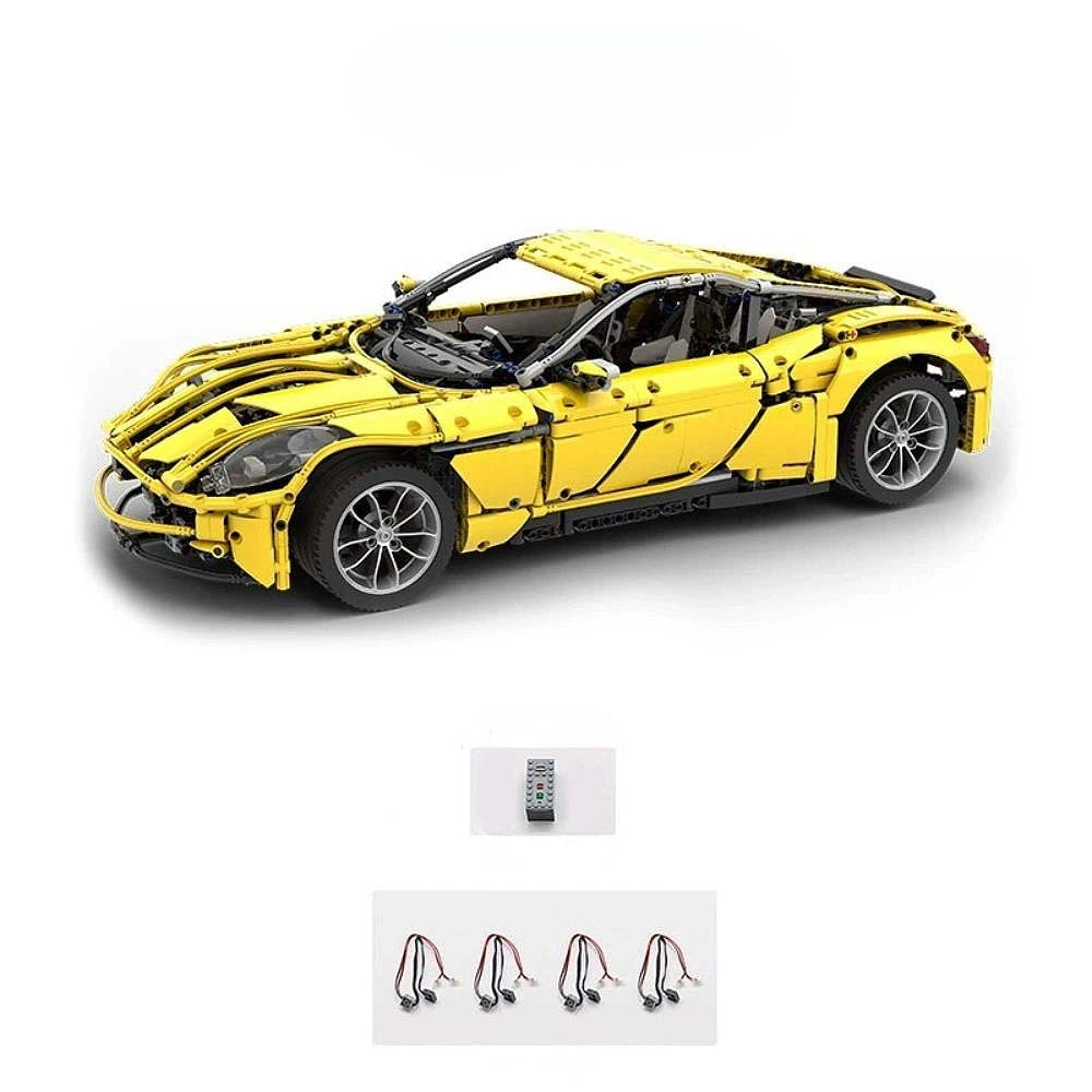 1:8 UK Grand Tourer DB11 Static Sports Car Building Blocks - 2931 PCS