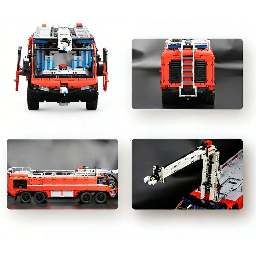 CM003 Airport Crash Tender Building Blocks - 7177 PCS