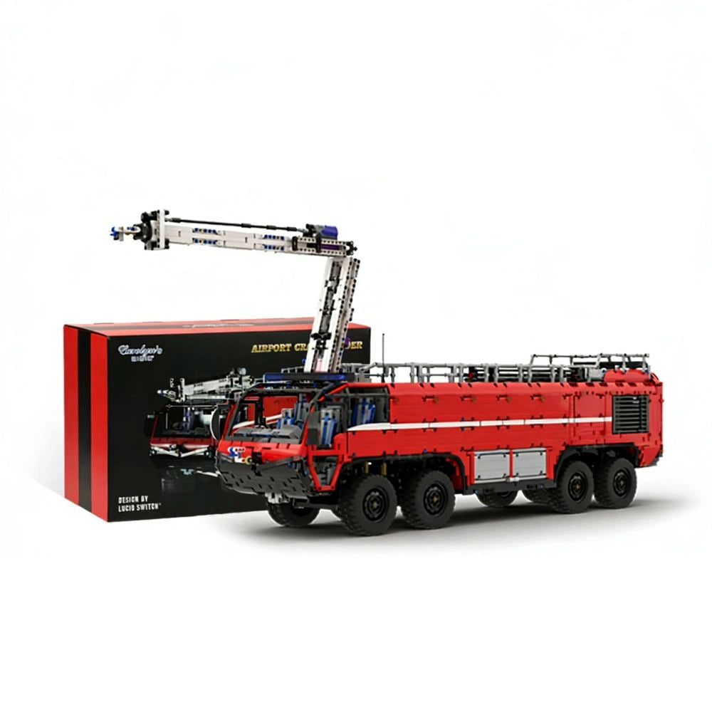 CM003 Airport Crash Tender Building Blocks - 7177 PCS