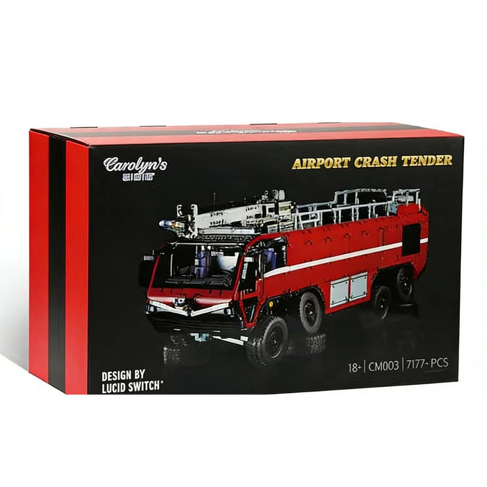 CM003 Airport Crash Tender Building Blocks - 7177 PCS