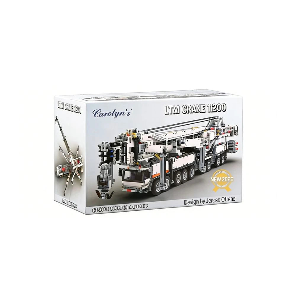 LTM Crane 11200 Large Dynamic Precision Engineering Crane Building Blocks - 7706 PCS